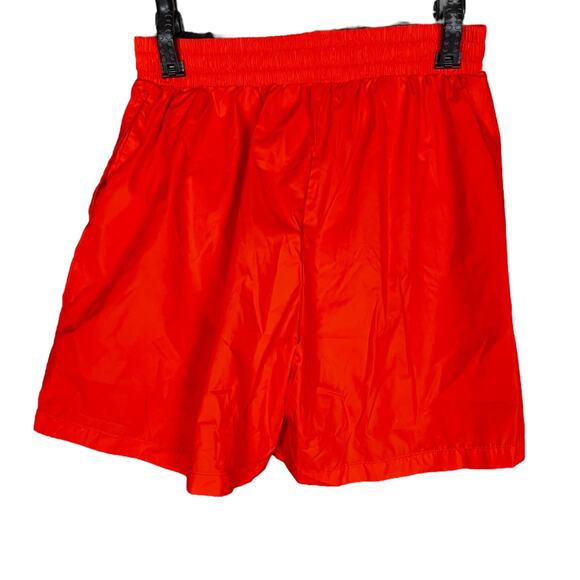Men's Inaka Power Orange Elastic Waist 6" Mesh Lined Swimsuit Trunks - L - Picture 6 of 6